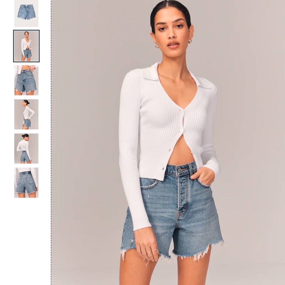 Abercrombie Dad Short, High Rise Size 4 (27)